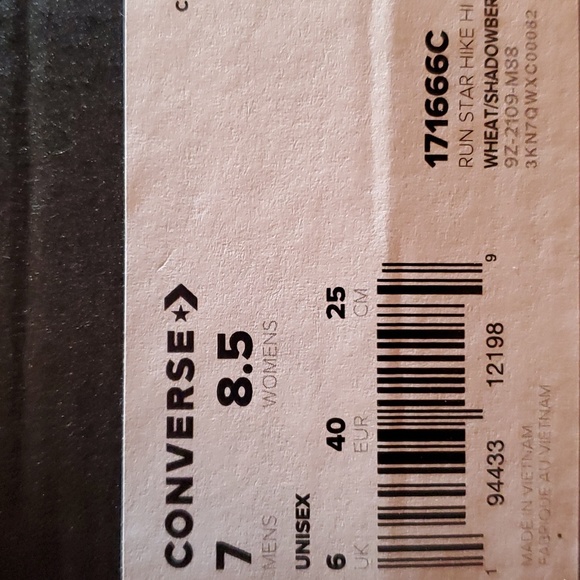 Converse Run Star Hike High Unisex Platform - Picture 14 of 14